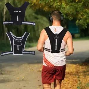 스포츠베스트 러닝 반사 운동 망사조끼 등산베스트 야광 효과적으로