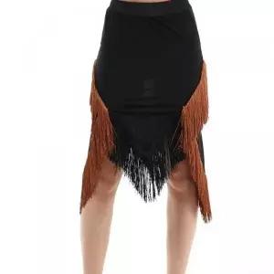 복장 차이나스커트 메쉬 시즌 벨리 여성 클럽 라틴댄_20431551_667501