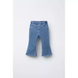 [국내배송] 자라 ZARA 데님 플레어 레깅스 - 미디움 블루 970354