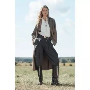 [국내배송] 자라 ZARA LIMITED EDITION 100% 스웨이드 코트 - 초콜렛 957064