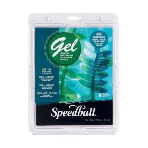 블록 모노프린팅용 스피드볼 젤 인쇄판, 8인치 x 10인치