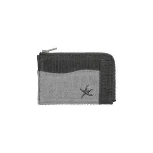 THE COLDEST MOMENT TCM waffle card wallet charcoal 25092207 419659