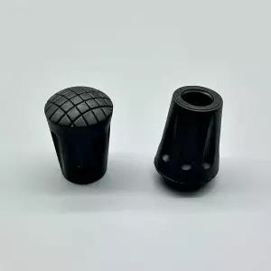 등산스틱 지팡이 미끄럼방지 고무캡 바스켓 교체용 둥근형