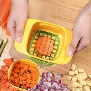 깍뚝썰기 수동 사각 가정용 채소 업소용 자동 채칼 슬라이서