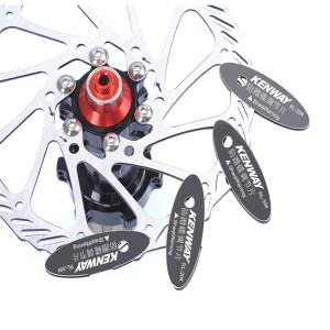 위험 자전거 유압  브레이크 조정 도구 캘리퍼스 로터 정렬 패드 스페이서 안티 스크래치