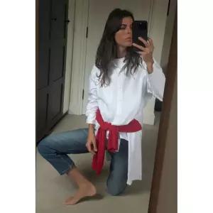 [국내배송] 자라 ZARA 포켓 포플린 셔츠 - 화이트 957108