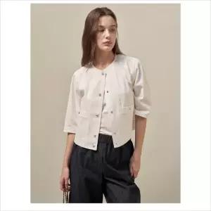 올리비아로렌 HC04 린넨 자켓  VVCFU5M4411