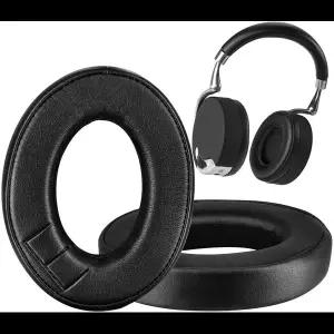 교체용 단백질 이어패드 네트 폼 이어 패드 쿠션 헤드밴드 for Parrot ZIK 1.0 by Philippe Headphones 7.5
