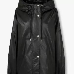 [AK수원점] [스튜디오톰보이] [26봄기획] 신세틱 레더 후드 자켓(9176161972)