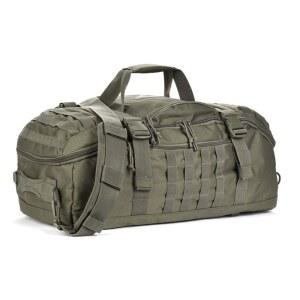 미람락스 트래블 더플백 남성용 백팩 - 하룻밤 여행용 군사 운동 배치 스포츠용 대형 전술 가방 위켄더 짐백(그린, 45L)