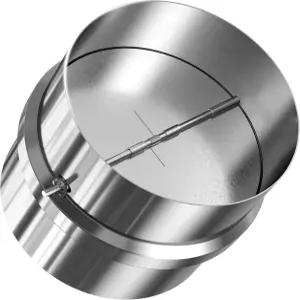 4인치 백드래프트 댐퍼 스프링 장착 알루미늄 레인지 배기 단방향 방지기 덕트 통풍구용 HVAC 건조기 및