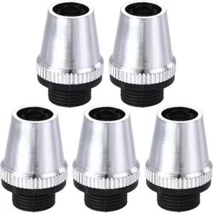 ucell 케이블 글랜드 스트레인 릴 코드 천장 금속 그립 조명 램프 배선용 5Pcs 매달린 커넥터 펜던트 크롬