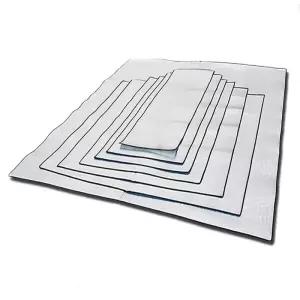 초경량 방수 캠핑 매트 피크닉 담요 비치 매트리스 슬리핑 패드 알루미늄 호일 EVA 폼 야외 텐트 발자국