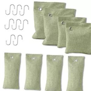 옷장냄새제거 그린 주머니 대나무 8p세트 숯