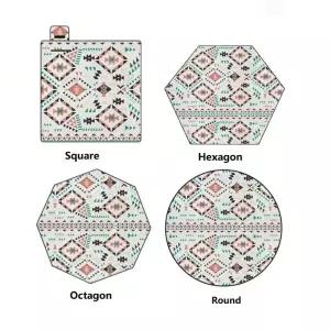 야외 휴대용 초경량 방수 캠핑 매트 피크닉 담요 자연 하이킹 자동차 여행 텐트 해변 장비 용품