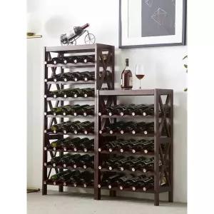 원목 와인랙 와인 거치대 벽선반 진열장