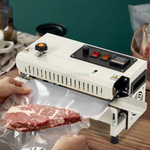 자동 밀봉기계 소형 FR 400 드립백 접착기 포장 비닐 봉인 자동접착기 비닐접착기 기계