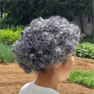 노파 꽁트 할머니가발 분장용 노인 가발 분장용가발 할머니 머리