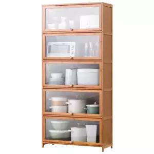 우드 찬장 엔틱 수납장 컵진열장 커피장 보관함 장식장