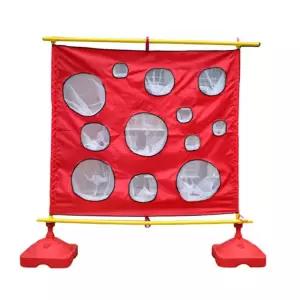 야구공 던지기 육각 과녁 점수판 경품 표적 네트볼 행사 다트판