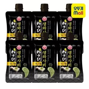 [오뚜기] 입자가 살아있는 생와사비 36.5프로(냉장) 75g 6개