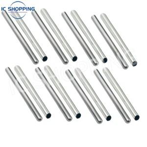 100pcs 온도 센서 PT100 DS18B20 스테인레스 스틸 슬리브 블라인드 보호 6x120mm 6x120MM