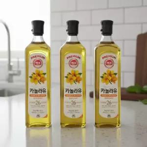 사조 카놀라유 900mL x 3개