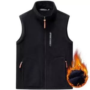 겨울 양털조끼 캠핑조끼 겨울조끼 남성털자켓 방한조끼