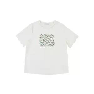 [미센스] 소매레이스 배색 티셔츠_MB39TSM303Z