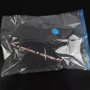 [생활] 진공 압축 백 투명 대형 의류 보관함 이사 이불 정리 팩 지퍼 비닐 봉투