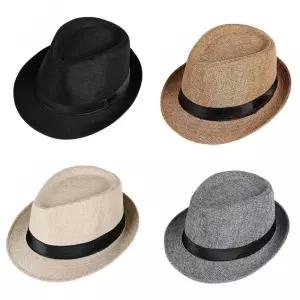 신사모자 휴가철 스타일 챙모자 남성 플로피햇 보터햇 페도라