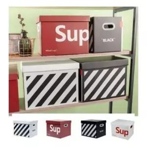 [생활] 종이 박스 수납함 이사 정리함 44x33x33cm