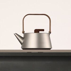 티타늄주전자 티타늄케틀 캠핑주전자 등산 플랫웨어 네모 900ML 합금 플랫 티팟 캠핑용