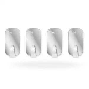 욕실행거 벽걸이행거 욕실 주방행거 4P세트 주방정리 욕실정리 Slim후크