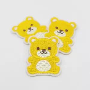 미니와펜 의류 리폼 곰돌이 열접착 와펜 자수와펜