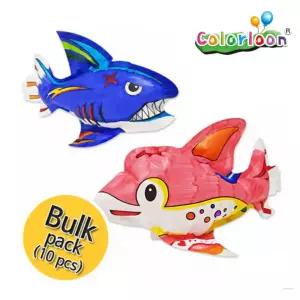 상어 돌고래 (10인) 컬러룬