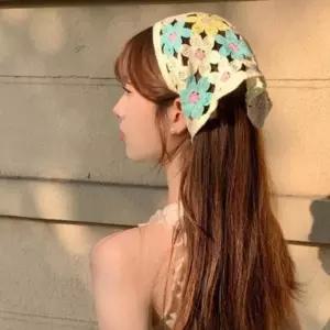 [신상오픈런]여성용 빈티지 꽃무늬 헤어밴드 뜨개질 스타일 (41316246)