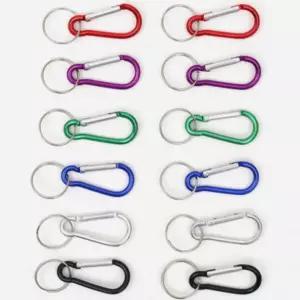 카라비너 레저용 미니 12p1세트 장비 클라이밍 세트 로프 암벽등반