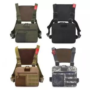 바다낚시조끼 체스트백 계류 루어 민물 낚시 등산 전술 조끼 가방