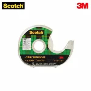 휴대용 스카치 매직 테이프 디스펜서 3M 810D (12mm)