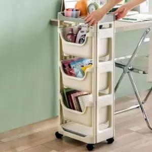 주방선반 틈새 바퀴 이동식 부엌 트레이 틈새수납장 다용도 트