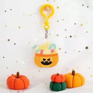 할로윈 멀티 보석십자수 키링 만들기