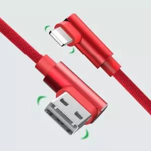 [모두쇼핑]APPACS 양면호환 메탈 L타입 충전 데이터케이블 3M 양면USB 양면단자케이블 양면단자 롱케이블