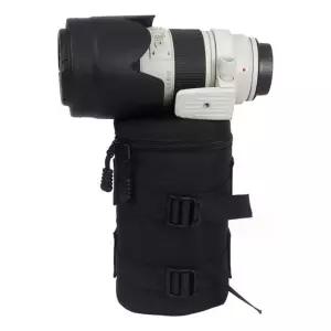 보호케이스 케이스 렌즈파우츠 보관백 카메라렌즈케이스 블랙