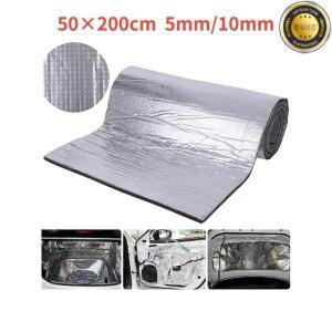 내화성 단열 및 방음 매트 200x50cm 음향 벽 패널 자동차 데드닝을 위한 소음 차단