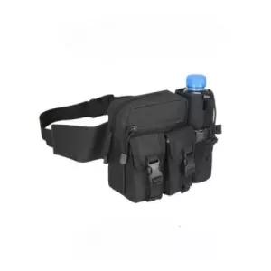 크로스 운동힙색 허리힙색 핸든폰힙색 블랙 택티컬 물병보관