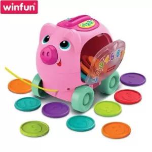 윈펀 멜로디 돼지 저금통 250201/유치원/선물/한글/동요/언어/치료/사운드/소근육/카드/청각/영어/음악