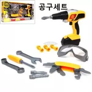 [제이커머스]공구놀이 장난감드릴 공구세트 역할놀이 작동완구 파워드릴공구세트 공구가방 목공놀이 공구작