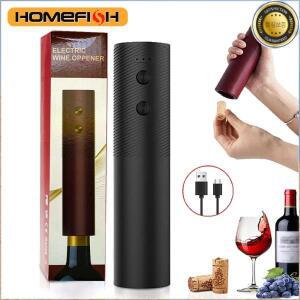 홈피쉬 전동 와인 오프너 자동 레드 코르크스크류 충전식 원클릭 버튼 도구
