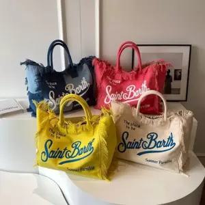 빈티지 지푸라기가방 그물가방 네트백 프린지 여성쇼퍼백 포인트